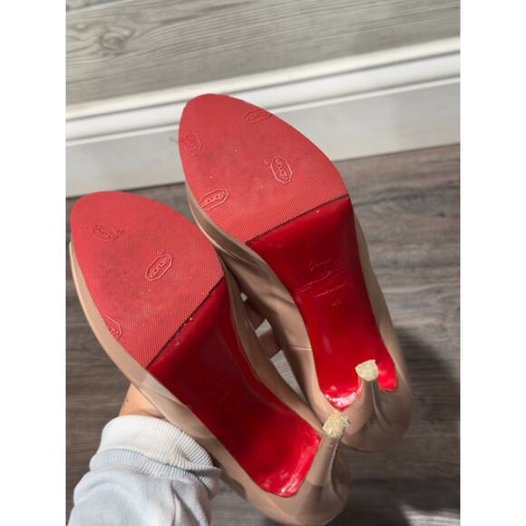 Christian Louboutin Lady Peep 150 Nude Heels – Size 41 (Authentic) - Picture 8 of 8